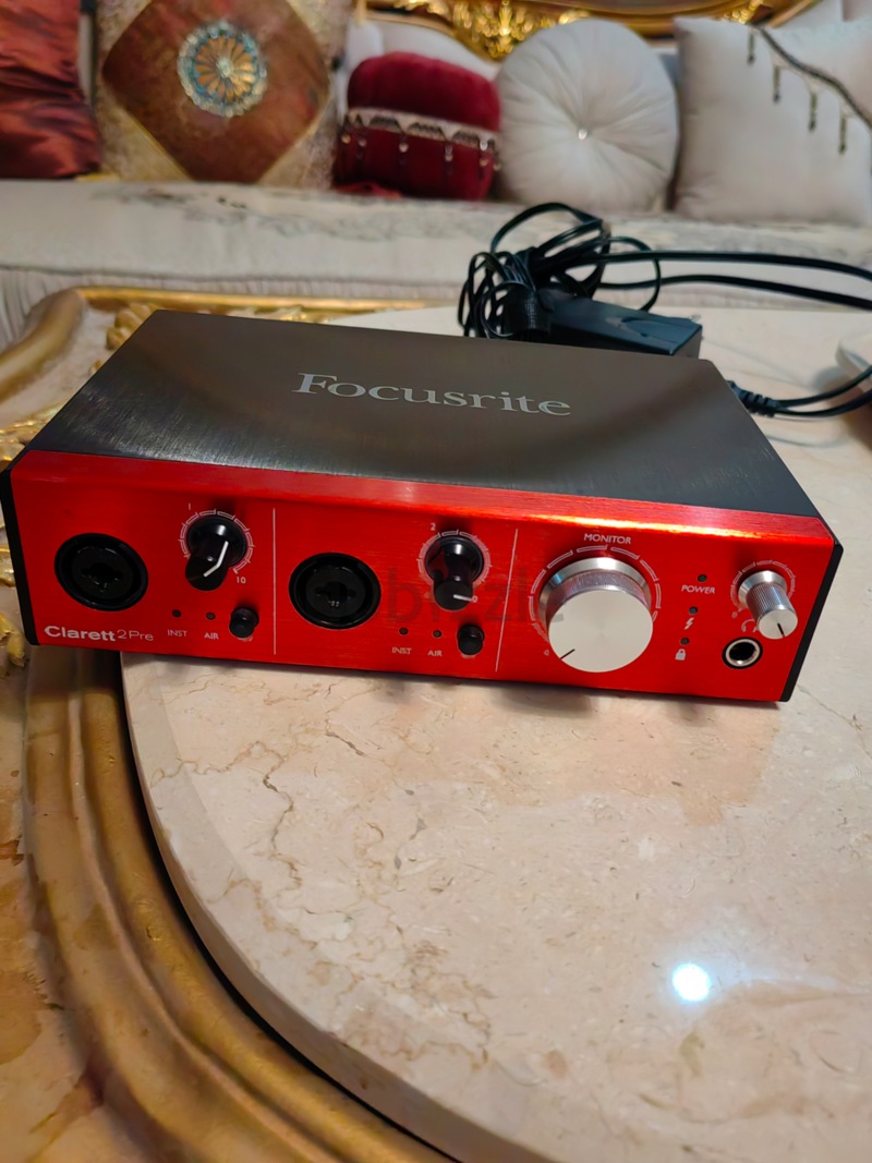 Focusrite clarett 2pre thunderbolt | dubizzle