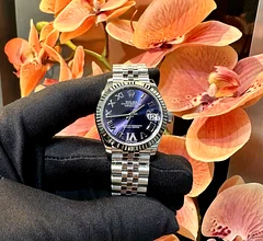 rolex oyster perpetual datejust purple