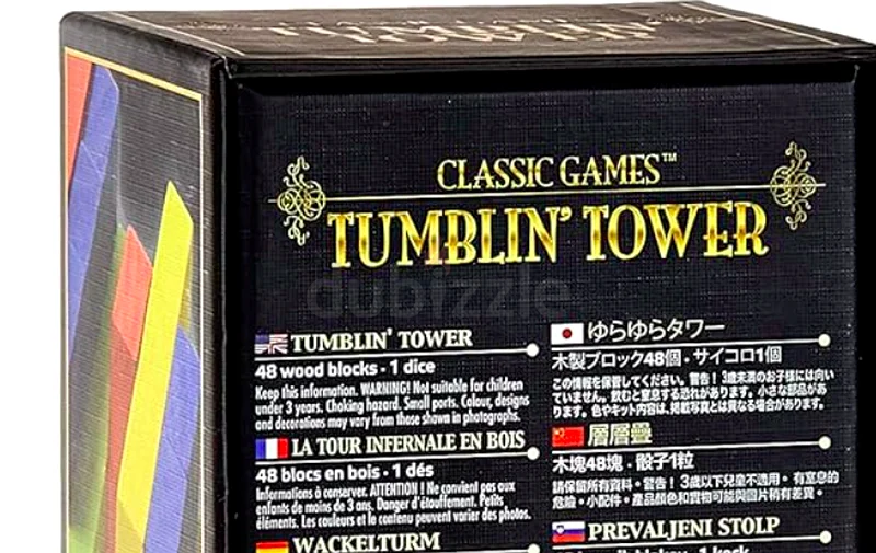 Original New, Classic games: Tumblin Tower wood pieces game63244712730883111