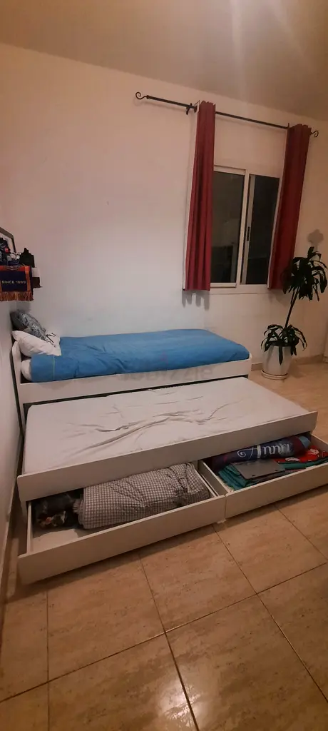 IKEA SLAKT single bed with underbed and storage