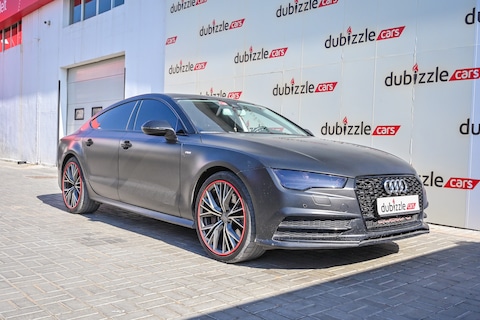 AED1154/month | 2015 Audi A7 S-Line 3.0L | GCC Specifications | Ref#158215