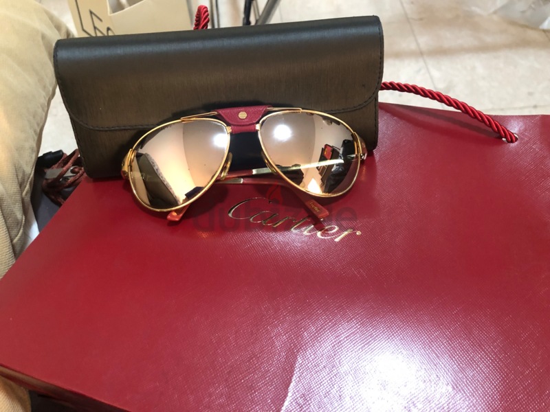 Original Cartier sunglasses light used dubizzle