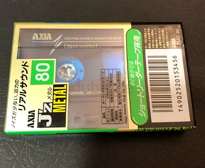New! AXIA (FUJI) J’z Metal ‘80 (min)Audio cassette one