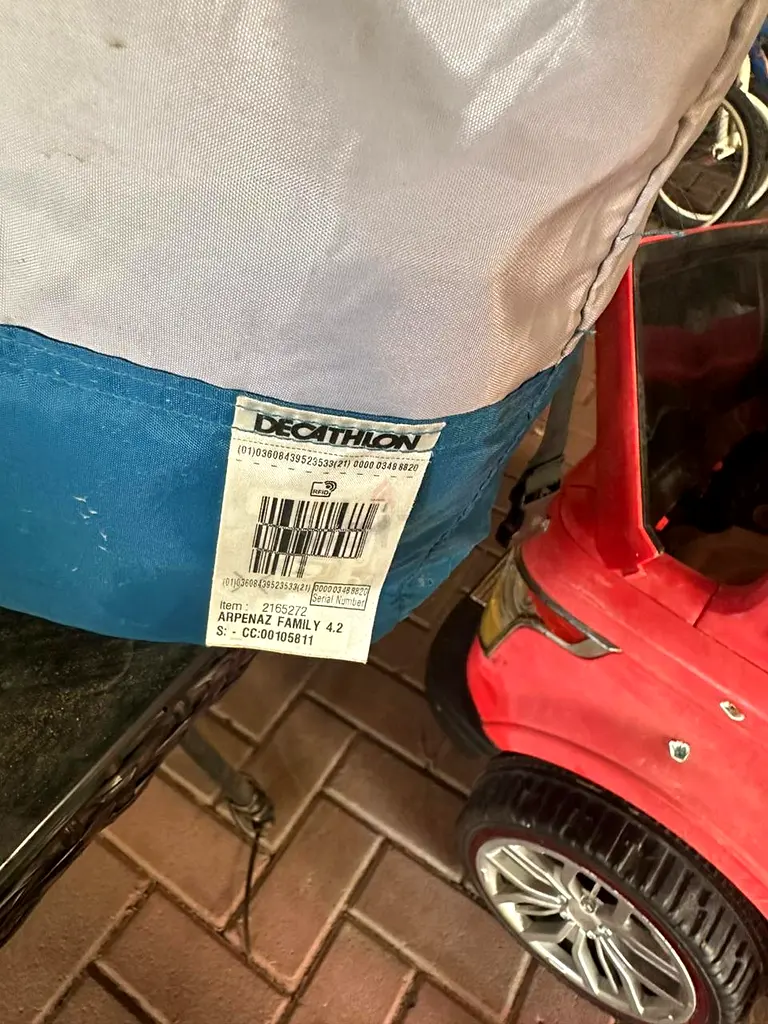 Family tent from decathlon