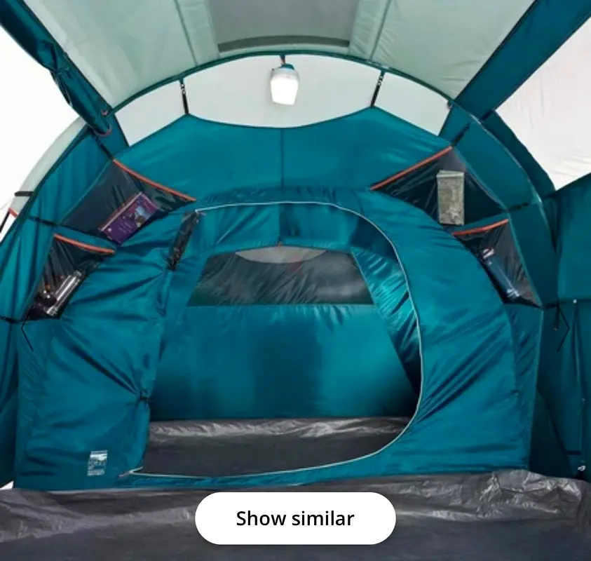 Family tent from decathlon
