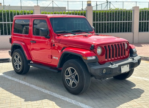 Red jeep discount wrangler for sale