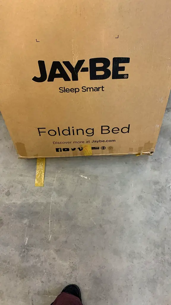 JAYBE Revolution Folding Bed with Micro ePocket Mattress, Compact