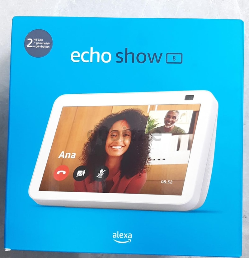  Echo Show 8 (2nd Gen) Smart Display with Alexa - Glacier