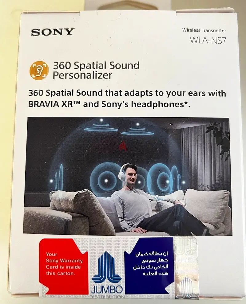 Sony WLANS7 Wireless Transmitter for Dolby Atmos Sound