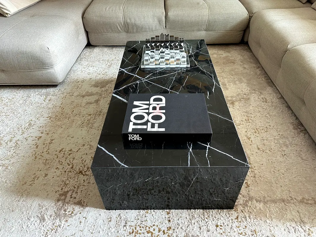 Real Marble Luxury Coffee Table