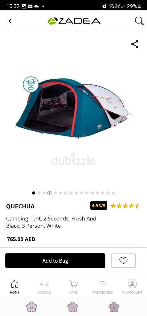 Quechua Tent For Sale
