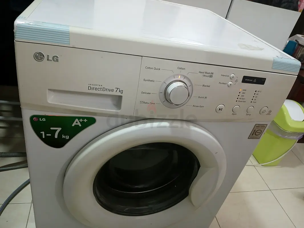 LG direct drive 7kg washing machine