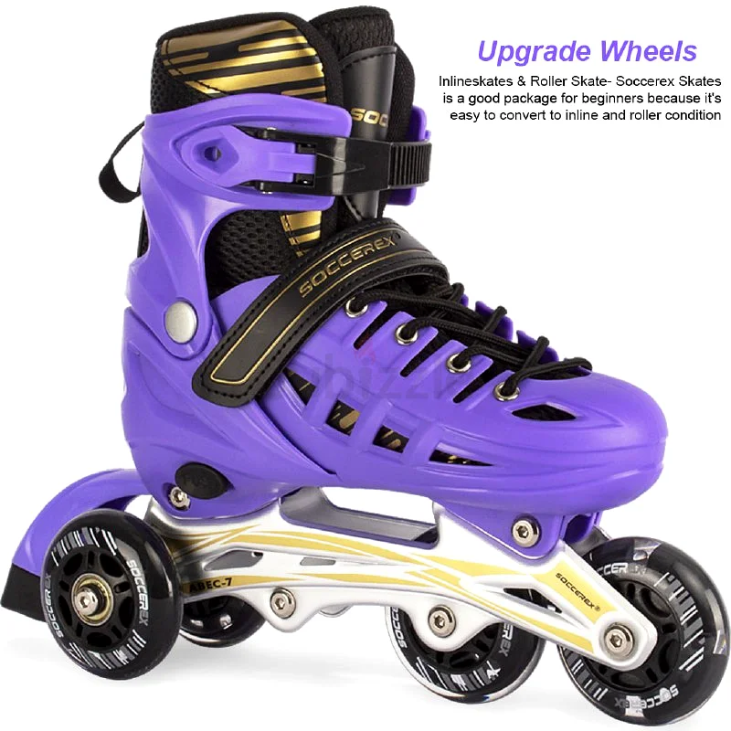 Inline Skates Shoes for Kids and Youth Complete Set with Helmet and Protection and extra tools63247760884353112