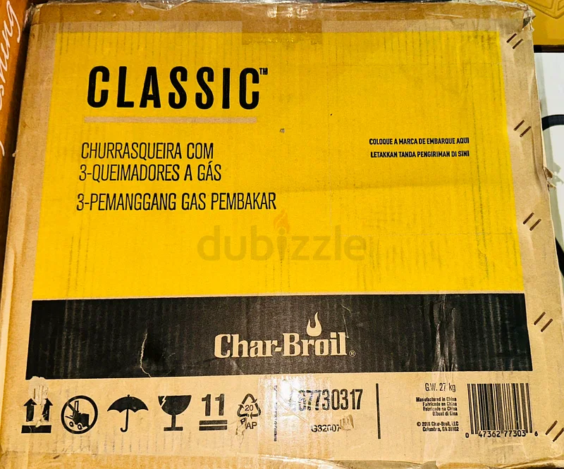 Char-Broil Classic 3-Burner, W/ Sideburner Gas Grill63252948459777112