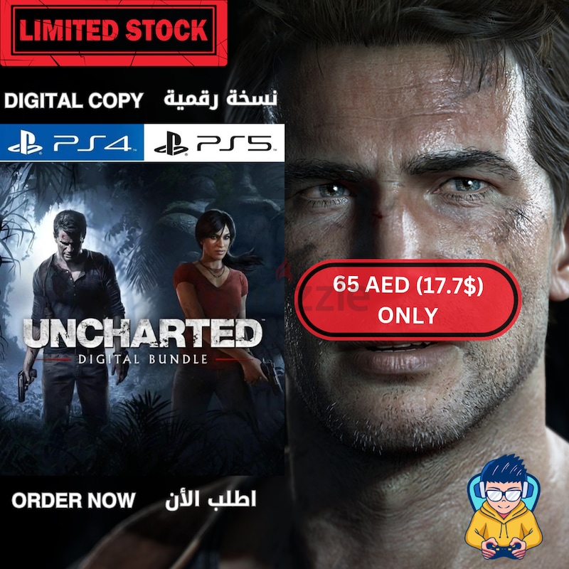 UNCHARTED 4: A Thief's End The Lost Legacy Digital Bundle - Digital Copy