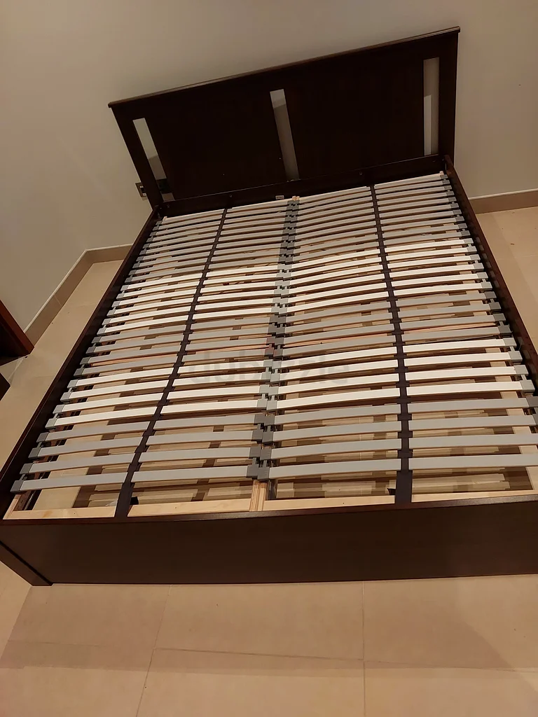 Ikea hemnes bed with mattress