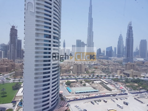 Fitted Office I Burj Khalifa View I Best Investment