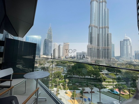 Burj Khalifa View /spacious Balcony/brand New Unit