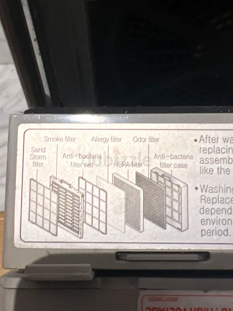 LG Platinum ion nano plasma air purifier