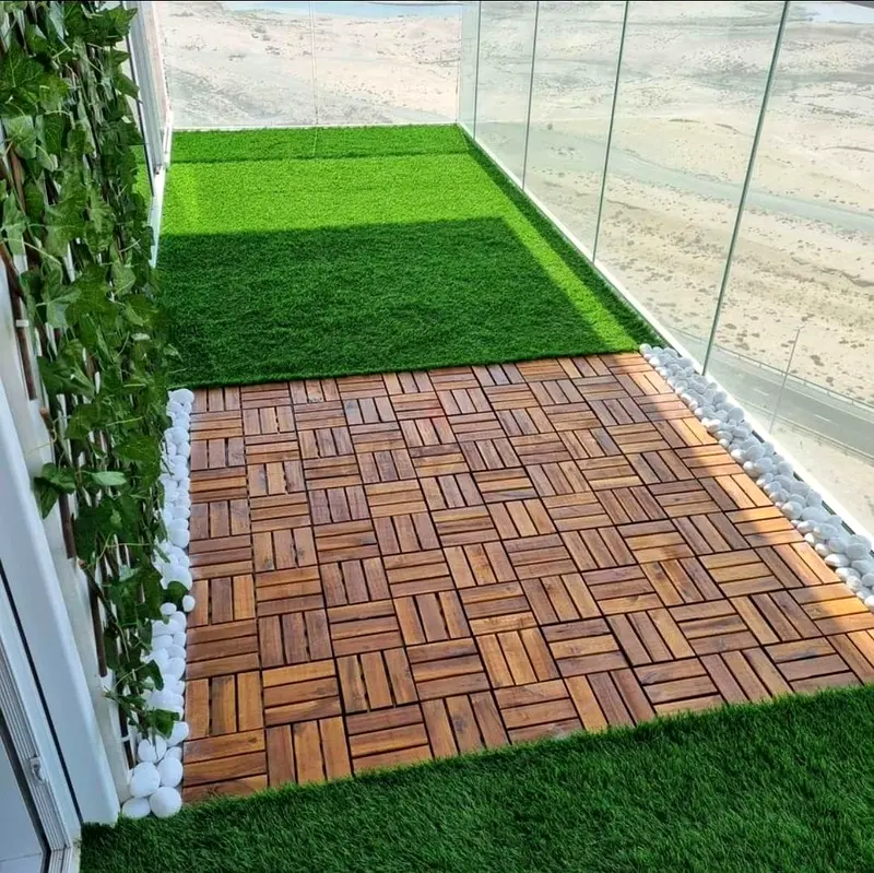 Artificial Grass for Garden and Balcony Decor