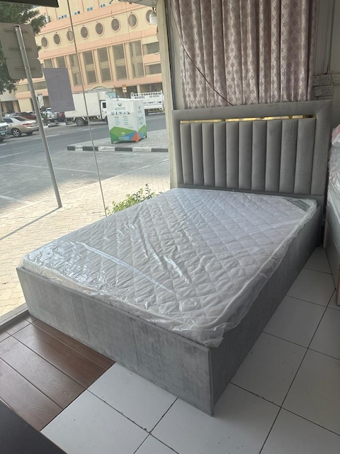 Double bed store olx