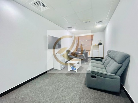 Fully Fitted Office | Free Wifi And Dewa, Chilller With Ejari