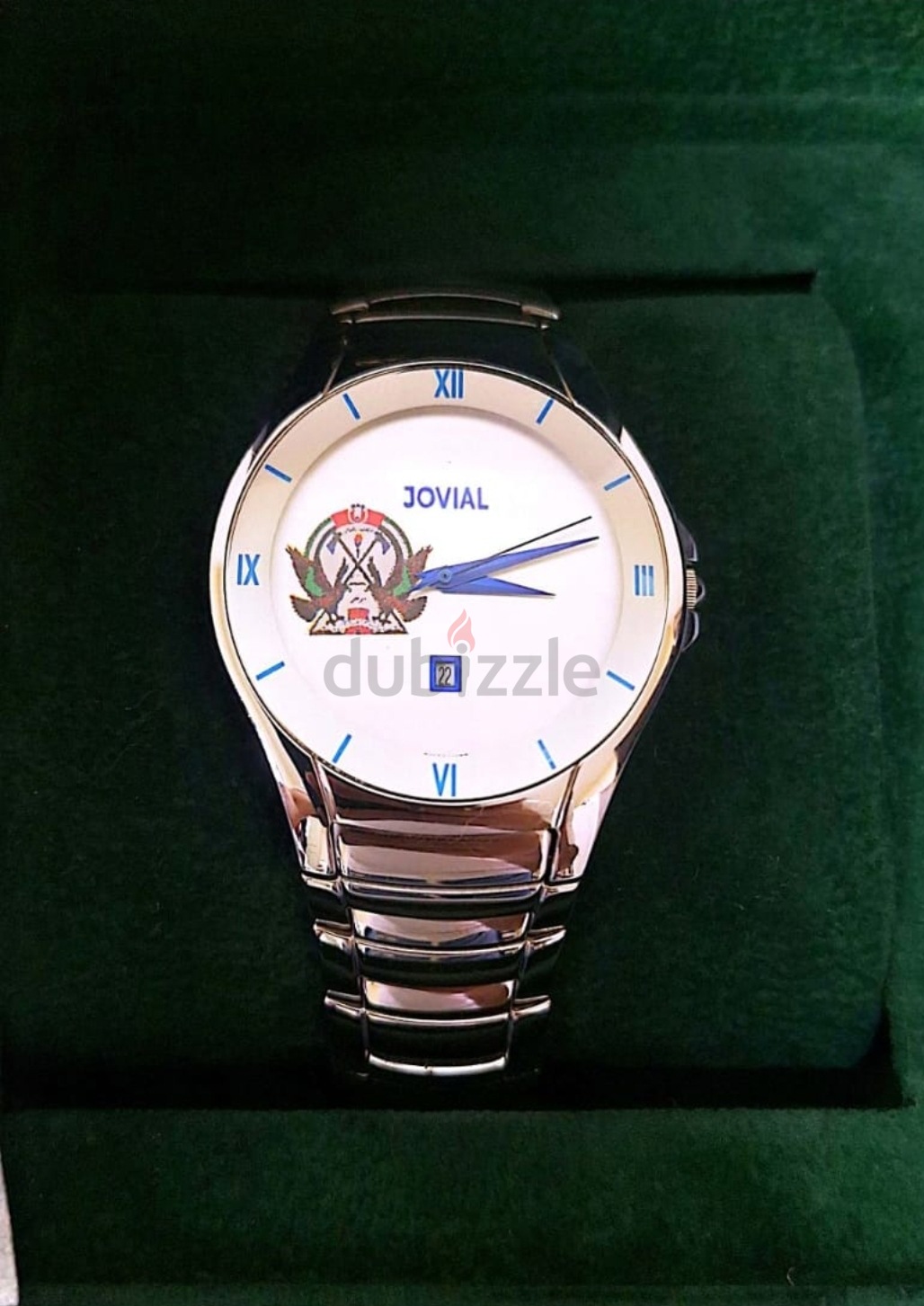 Jovial Men's Blue Dial Silicone Band Watch - 18013 GTRC 54 E: Buy Online at  Best Price in UAE - Amazon.ae