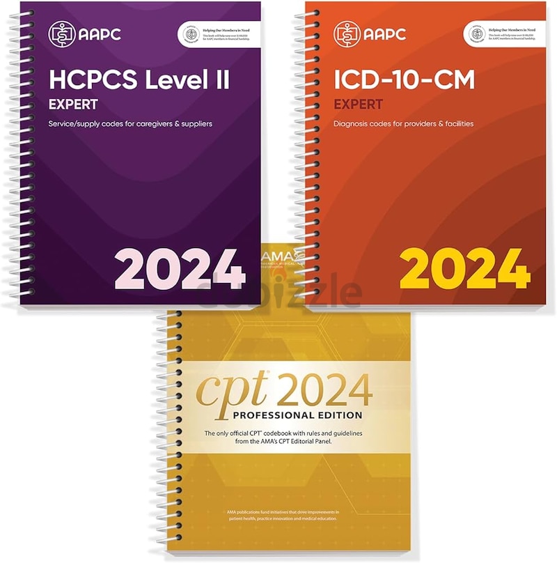 AAPC 2024 CPC Medical Coding Books