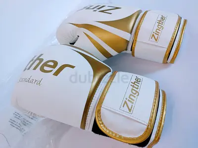 Zingther Premium Leather Boxing, Kickboxing Gloves, 14 Oz