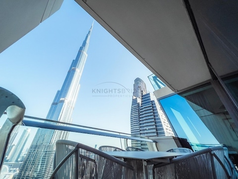 Burj Khalifa View: Premium Furnished High Floor