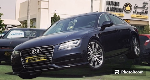 ALMOST NEW Audi A7 S-Lain 50TFSI Quattro Special Edition GCC Specs Full Service History Single Owner