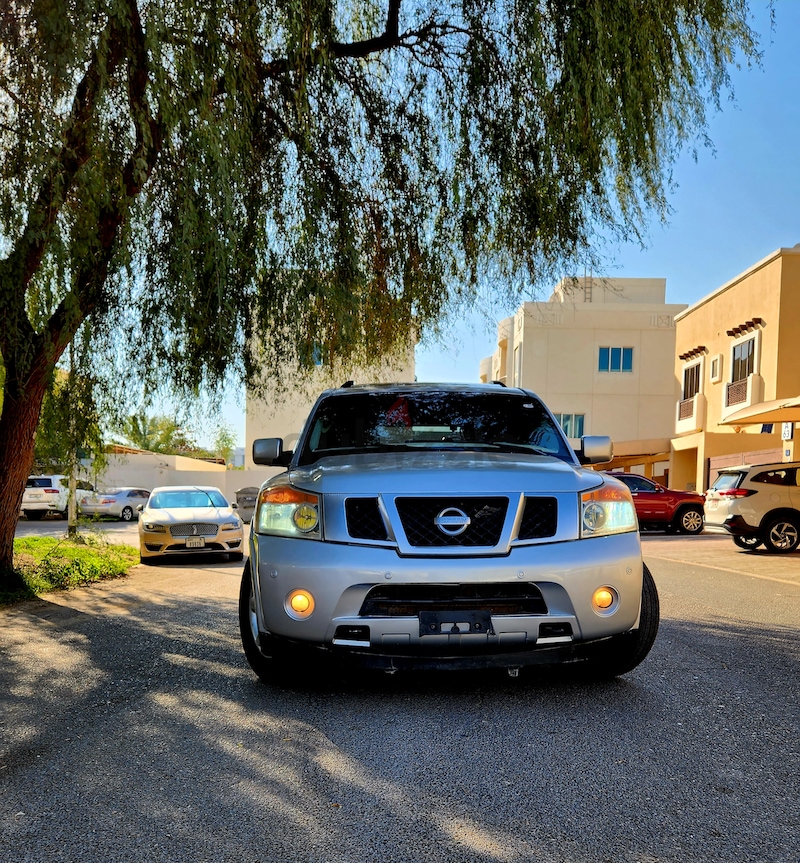 Nissan Armada V8 5.7L 4WD LE GCC Specs in an Excellent Condition