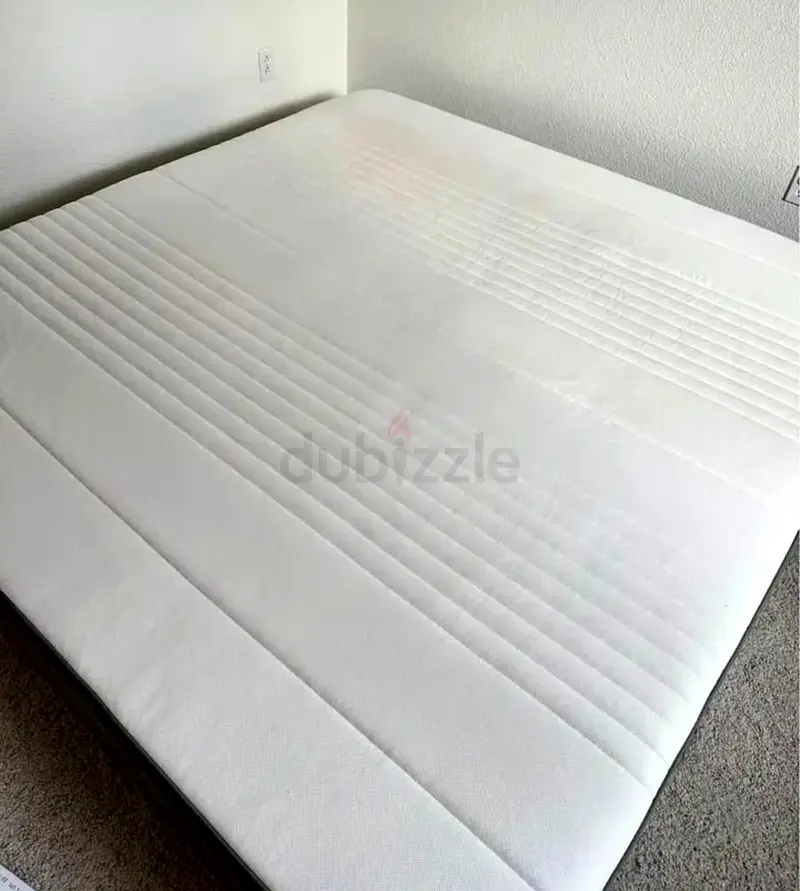 Ikea malm bed with mattress