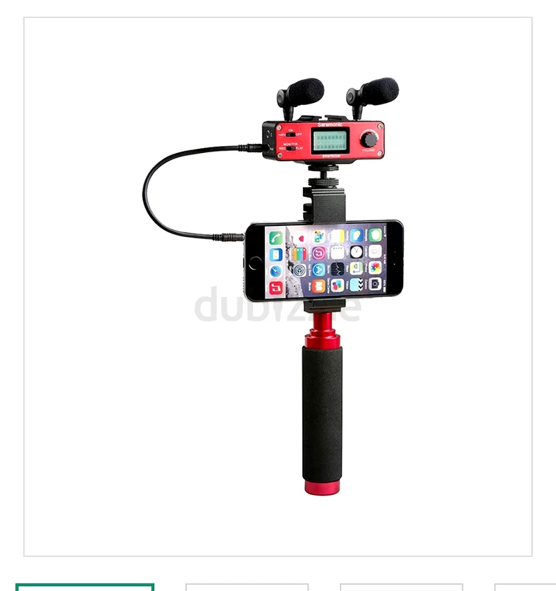 Saramonic Smartmixer Audio Mixer/Adapter Kit with Dual Microphones