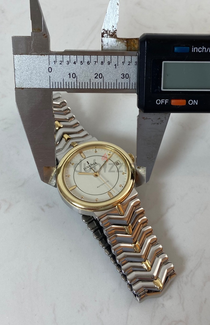 JUVENIA Two Tone Steel Yellow Gold Qaboos Oman Logo Automatic