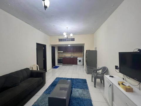 For Monthly Rent, A Room And A Hall In Ajman Corniche, New Furnishings And A Wonderful Area, The Fi