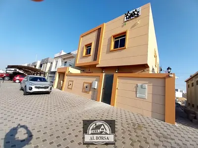 Villa For Rent In Ajman, One Of The Most Luxurious Villas In Al Yasmeen,7 Rooms + Maids Room