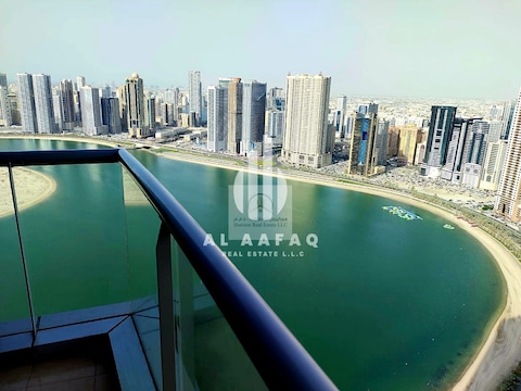 Spacious 3bhk,all Master Bedrooms,full Corniche View/ac Chiller Free/parking Free /gym/pool Free