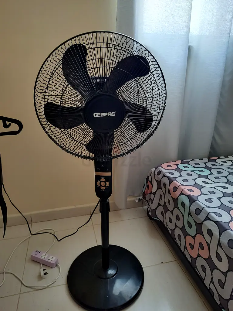 GEEPAS Standing Fan (Rarely used, with remote control)