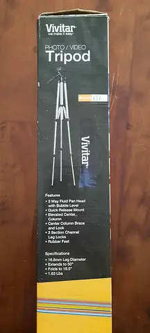 Vivitar tripod 50