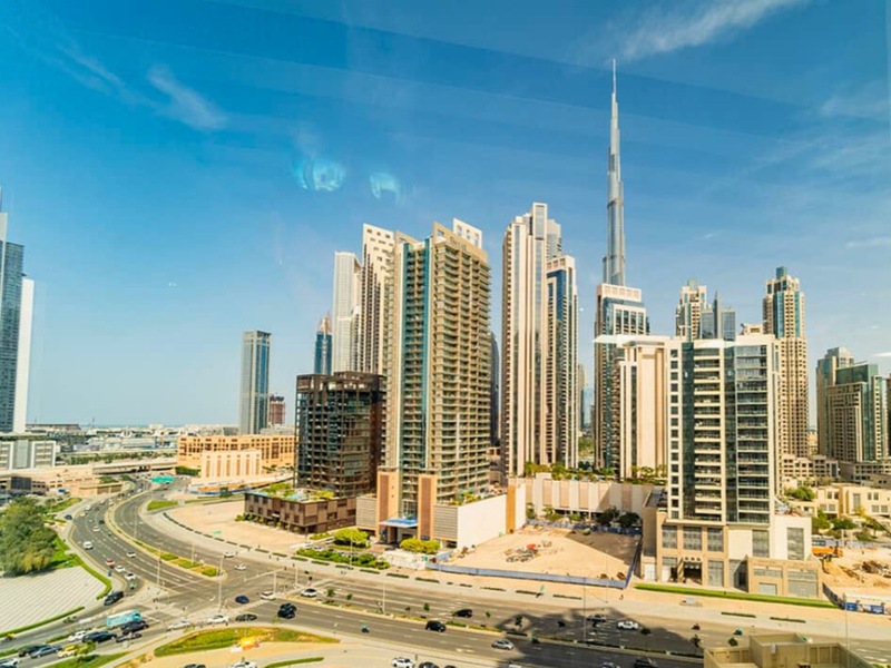 Office for Rent: Furnished | Burj Khalifa View | Half Floor | dubizzle ...