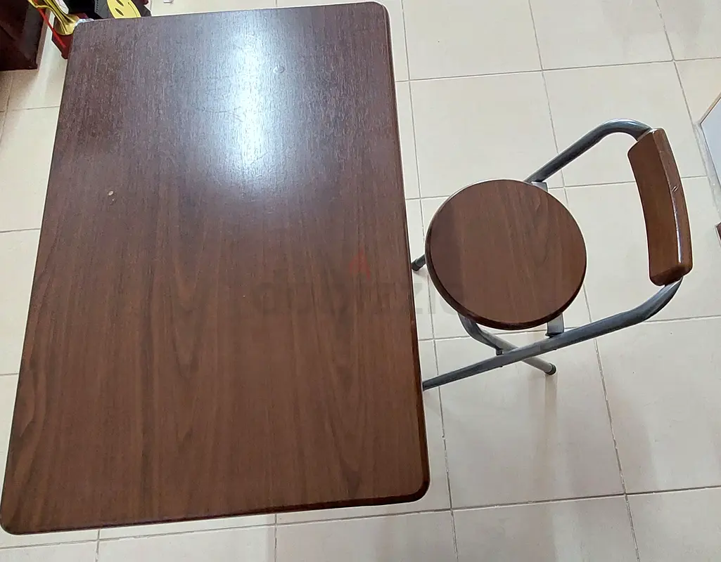 Folding table with chair for sale