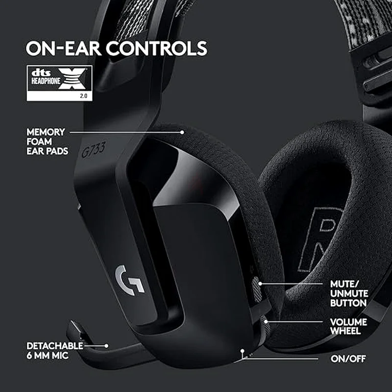 LOGITECH G733 wireless gaming headset | dubizzle