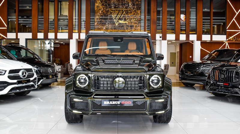 MERCEDES-BENZ G800 BRABUS 4.0 V8 TWIN TURBO 800HP | BRABUS MIDDLE EAST ...