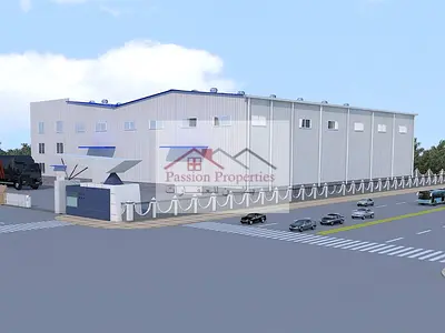 Great Location...!! Factory Plant With Huge Warehouse For Rent In Umm Ramool..!!