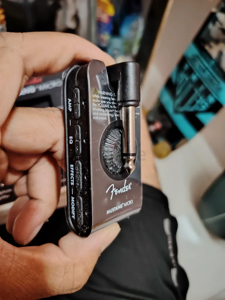 Fender Mustang Micro headphone amplifier