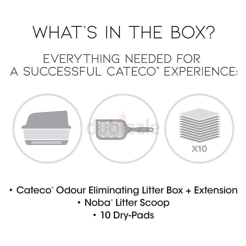 Cateco Cat Litter Box63264076654339112