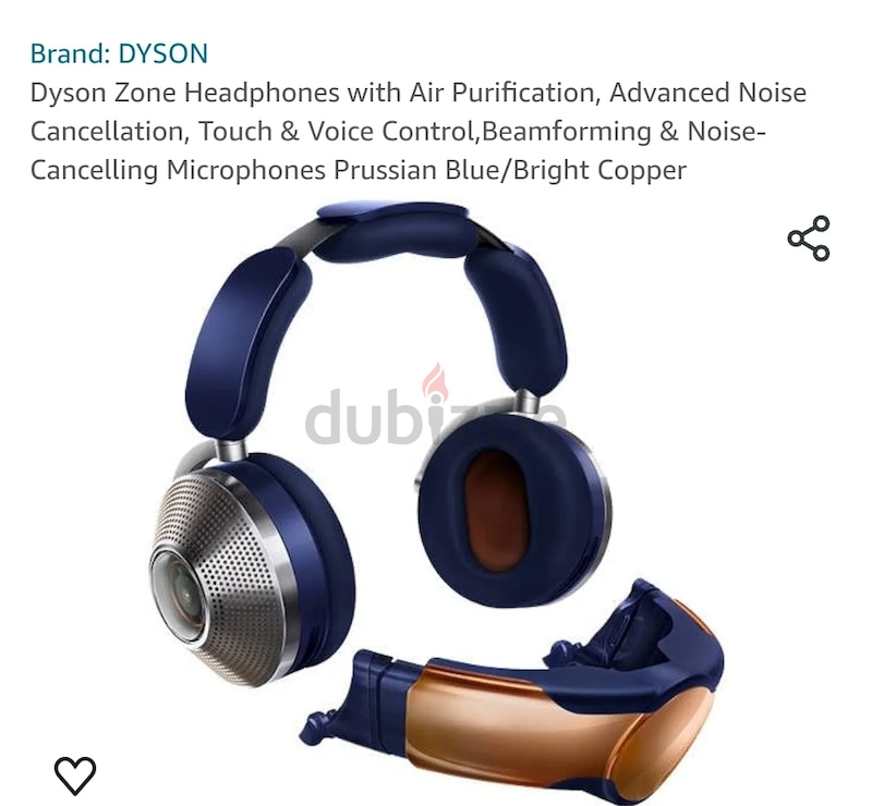 Dyson zone absolute-noise cancelling headphones