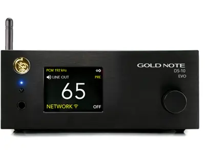 GOLD NOTE DS10 LINE EVO PREAMPLIFIER DAC