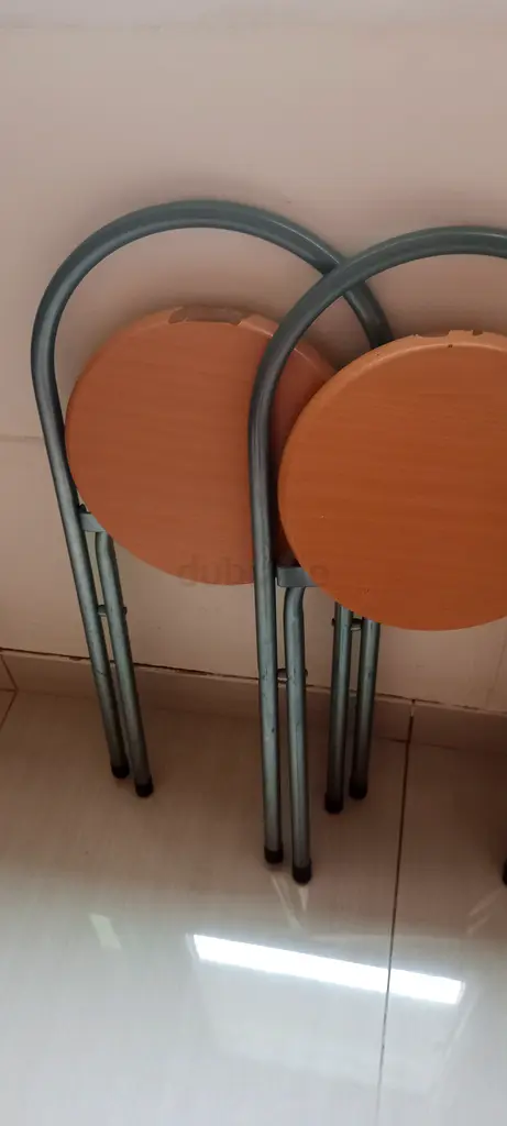 Folding chairs for sale good condition wooden chair .